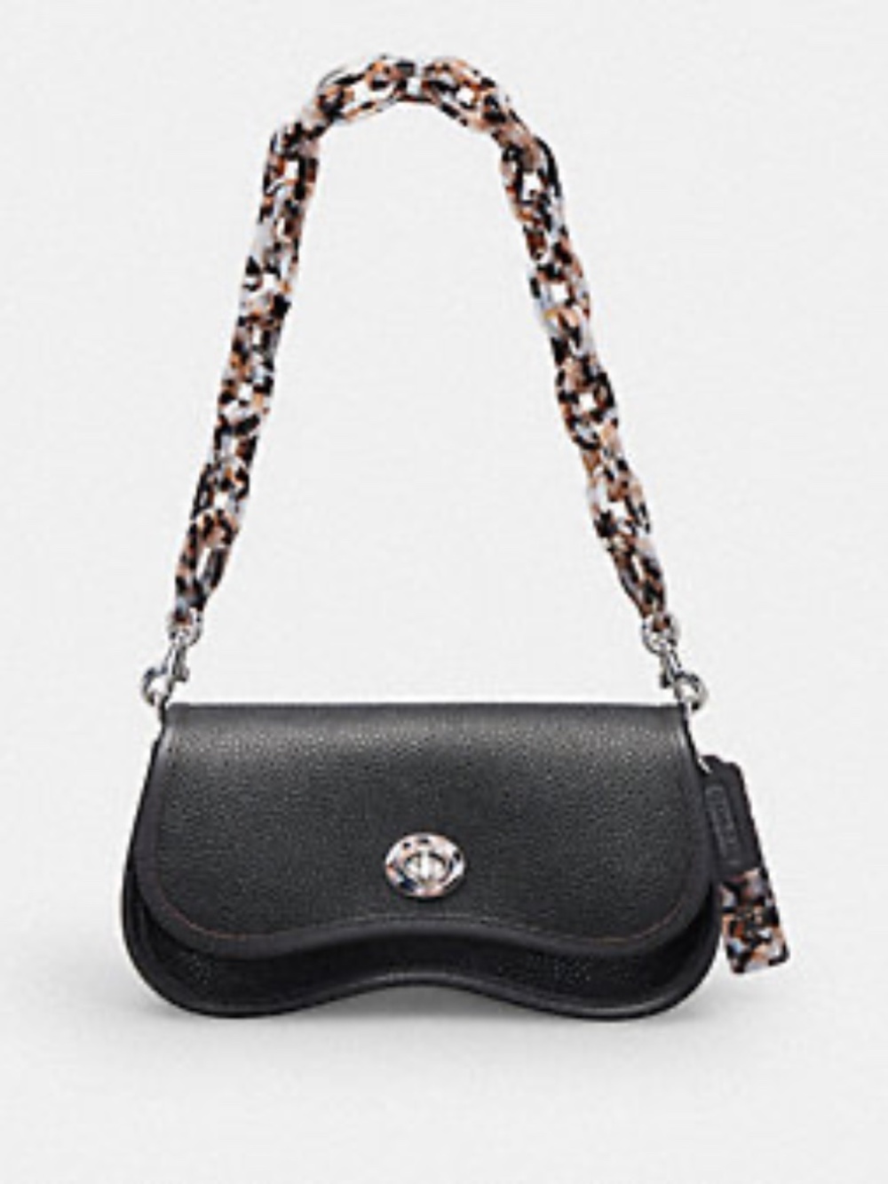 Coachtopia Wavy Dinky Bag With Crossbody Strap